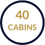 40 CABINS