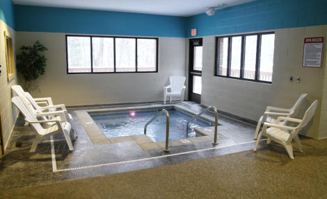 This is a picture of the hot tub at Beaver Creek Resort in Gaylord, MI